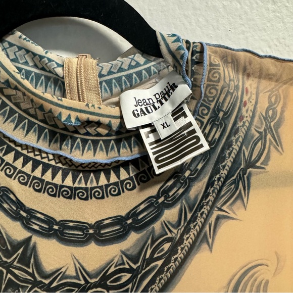 JEAN PAUL GAULTIER
Tattoo Collection mesh jumpsuit - Picture 8 of 12